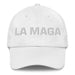 La Maga The Magician Mexican Spanish Pride Gift Regalo Dad Hat Mexicada White