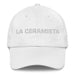 La Ceramista The Ceramic Artist Mexican Spanish Pride Gift Regalo Dad Hat Mexicada White