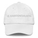 El Existencialista The Existentialist Mexican Spanish Pride Gift Regalo Dad Hat Mexicada White