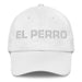 El Perro The Dog Mexican Spanish Pride Gift Regalo Dad Hat Mexicada White