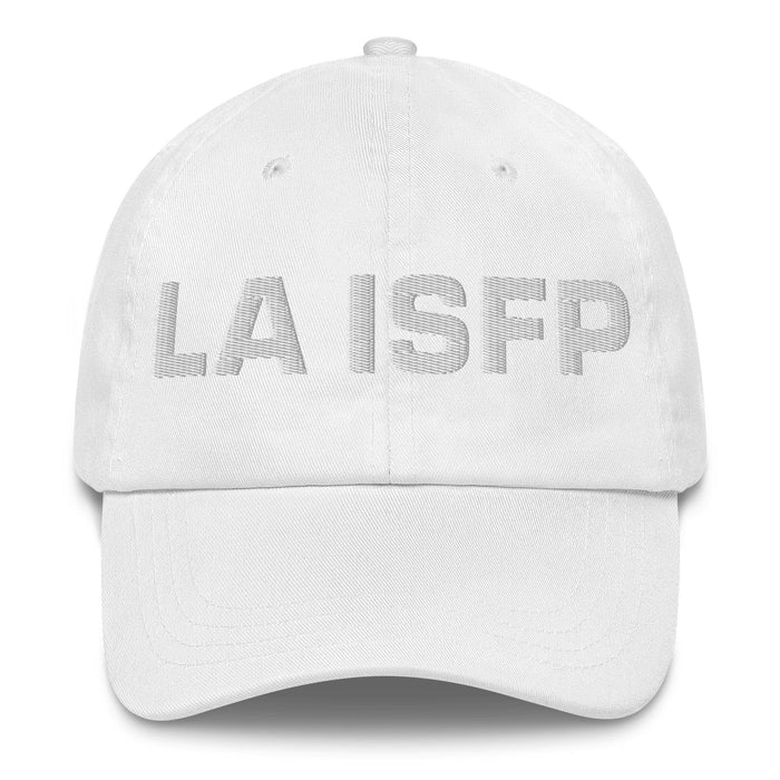 La Isfp The Adventurer Mexican Spanish Pride Gift Regalo Dad Hat Mexicada White