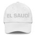 El Saudí The Saudi Mexican Spanish Pride Gift Regalo Dad Hat Mexicada White