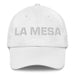 La Mesa The Mesa Resident Mexican Spanish Pride Gift Regalo Dad Hat Mexicada White