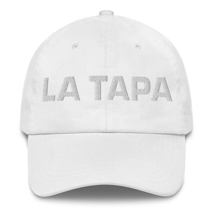 La Tapa The Tapas Lover Mexican Spanish Pride Gift Regalo Dad Hat Mexicada White