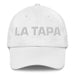 La Tapa The Tapas Lover Mexican Spanish Pride Gift Regalo Dad Hat Mexicada White