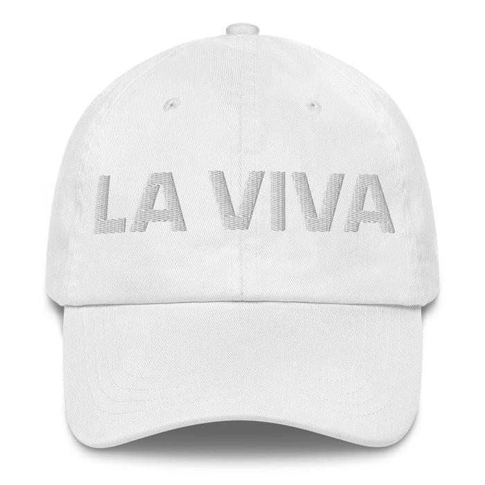 La Viva The Clever One Mexican Spanish Pride Gift Regalo Dad Hat Mexicada White