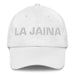 La Jaina The Girlfriend/Boyfriend Mexican Spanish Pride Gift Regalo Dad Hat Mexicada White