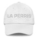 La Perris The Cool One Mexican Spanish Pride Gift Regalo Dad Hat Mexicada White