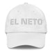 El Neto The Real One Mexican Spanish Pride Gift Regalo Dad Hat Mexicada White