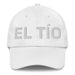 El Tío The Aunt / The Uncle Mexican Spanish Pride Gift Regalo Dad Hat Mexicada White