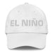 El Niño The Girl / The Boy Mexican Spanish Pride Gift Regalo Dad Hat Mexicada White