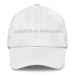 La Adicta Al Chocolate The Chocolate Addict Mexican Spanish Pride Gift Regalo Dad Hat Mexicada White