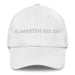 El Master Del Diy The Diy Master Mexican Spanish Pride Gift Regalo Dad Hat Mexicada White