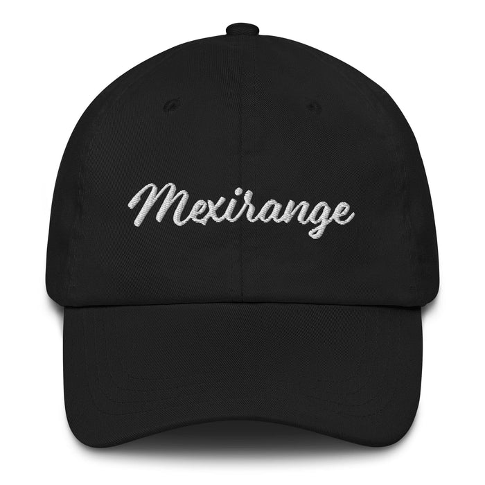 Mexirange Embroidered Dad Hat | Mexican, Heritage, Culture, Style, M5 Mexicada