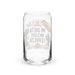 Mi Dieta Incluye Cerveza Exclusive Art Piece Can-Shaped Glass Home Office Work Mexican Spanish Pride Gift Cup One-Of-A-Kind Calligraphy Glass | M32 Mexicada