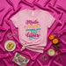 Modo Fiesta Aunque Sea Lunes T-Shirt, Spanish Quote Tee, Disco Ball Graphic, Cute Pink Unisex Shirt, Fun Party Theme Gift Idea, Fiesta Mode Even If It's Monday Mexicada