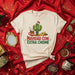 Navidad Con Extra Chisme Shirt, Funny Latina Christmas Cactus Tamales Cocoa T-Shirt, Spanish Holiday Fiesta Gift for Women Men, Cute Chistmas Tee Mexicada