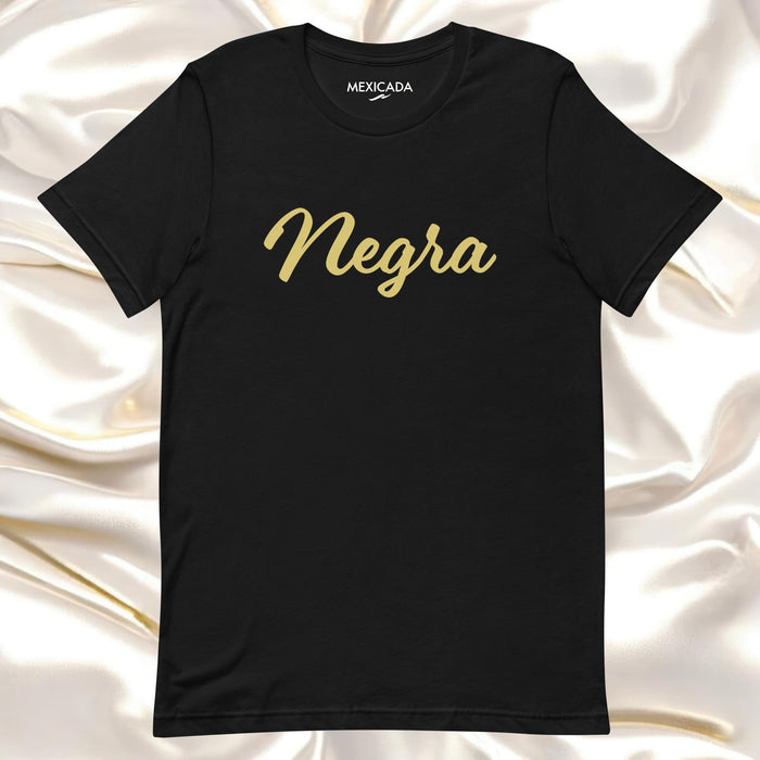 Negra Men & Women's T-Shirt | Black, Stylish, Comfortable, Casual, Modern | N5 Mexicada XS