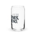 Ni Es Viernes, Pero Bueno Exclusive Art Piece Can-Shaped Glass Home Office Work Mexican Spanish Pride Gift Cup One-Of-A-Kind Calligraphy Glass | N4 Mexicada