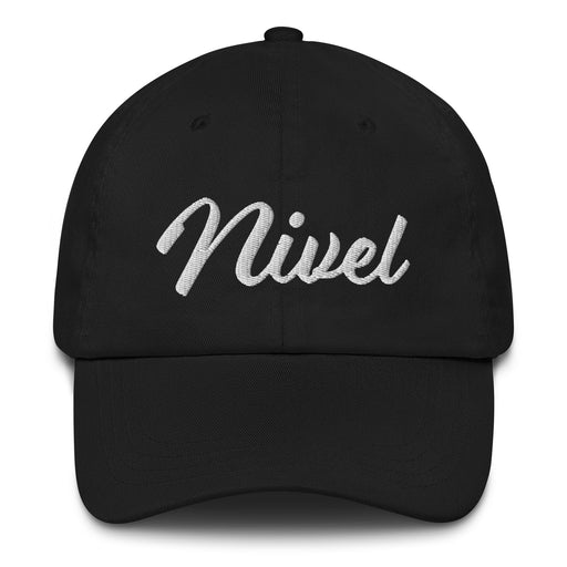 Nivel Embroidered Dad Hat | Level, Strength, Power, Growth, Achievement | N5 Mexicada