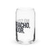 No Soy Borracho, Soy Catador Exclusive Art Piece Can-Shaped Glass Home Office Work Mexican Spanish Pride Gift Cup One-Of-A-Kind Calligraphy Glass | N13 Mexicada