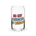 No Soy Borracho, Soy Catador Exclusive Art Piece Can-Shaped Glass Home Office Work Mexican Spanish Pride Gift Cup One-Of-A-Kind Calligraphy Glass | N2 Mexicada 16 oz (No Lid No Straw)