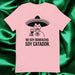 No Soy Borracho, Soy Catador Exclusive Art Piece Exclusive Art Piece Home Office Work Mexican Spanish Pride Gift One-Of-A-Kind Unisex T-Shirt | N5 Mexicada Pink / S