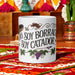 No Soy Borracho, Soy Catador Exclusive Name Art Piece Home Office Work Coffee Mug Mexican Spanish Pride Gift Cup One-Of-A-Kind Calligraphy White Glossy Mug | N34 Mexicada 11 oz