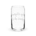 No Soy Responsable Después De Esto Exclusive Art Piece Can-Shaped Glass Home Office Work Mexican Spanish Pride Gift Cup One-Of-A-Kind Calligraphy Glass | N26 Mexicada