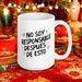 No Soy Responsable Después De Esto Exclusive Name Art Piece Home Office Work Coffee Mug Mexican Spanish Pride Gift Cup One-Of-A-Kind Calligraphy White Glossy Mug | N9 Mexicada 15 oz