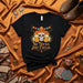 No Tricks Just Chelas Day of the Dead Sugar Skull T-Shirt with Beer Mugs, Cinco de Mayo Mexican Fiesta Unisex Tee, Funny Halloween Party Shirt, Dia de Muertos Gift Idea Mexicada