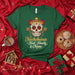 Nochebuena Food Family & Chisme T-Shirt Day of the Dead Sugar Skull Sombrero Maracas Holiday Christmas Fiesta Tee Unisex Shirt Mexicada