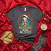 Nochebuena Means No Sleep, Virgin of Guadalupe Christmas T-Shirt, Mexican Tamales Festive Holiday Tee, Our Lady with Santa Hat Religious Catholic Gift Mexicada
