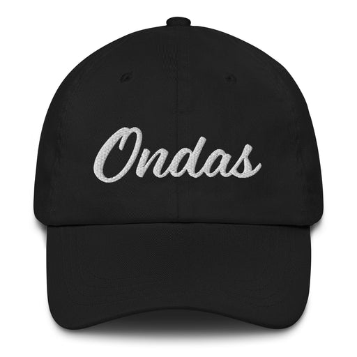 Ondas Embroidered Dad Hat | Waves, Wavy Hair, Flow, Latino Culture, Style, Identity Vibes | O5 Mexicada