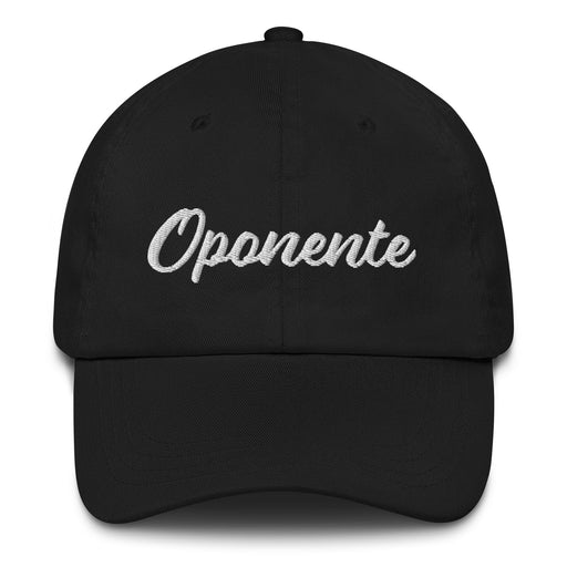 Oponente Embroidered Dad Hat | Opponent, Rival, Challenge, Competition, Strength | O5 Mexicada