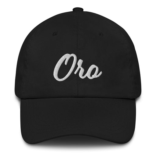 Oro Embroidered Dad Hat | Gold, Luxury, Wealth, Excellence | O5 Mexicada