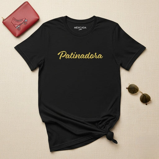 Patinadora Men & Women's T-Shirt | Skate, Roller Skating, Sport, Freedom, Speed | P5 Mexicada