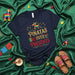 Piñatas Over Presents T-Shirt: Funny Festive Holiday Tee, Mexican Fiesta Pinata Christmas Lights Gift Idea for Men and Women, Unisex Graphic Top Mexicada