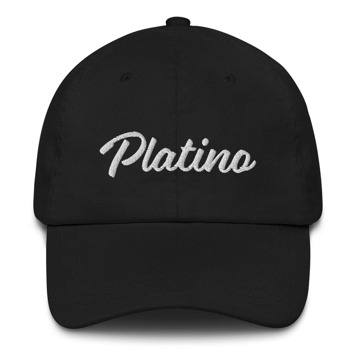 Platino Embroidered Dad Hat | Platinum, Strength, Excellence, Value | P5 Mexicada