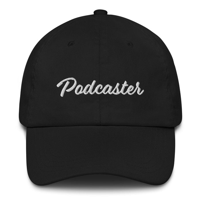 Podcaster Embroidered Dad Hat | Podcaster, Innovation, Voice, Influence, Culture | P5 Mexicada