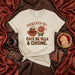 Powered by Café de Olla & Chisme Unisex T-Shirt | Mexican Coffee Lover Tee with Clay Pot and Rose Graphic | Funny Latino Culture Shirt Gift for Abuela, Tia, or Amiga Mexicada