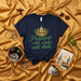Presidente del Club Anti-Dieta T-Shirt with Avocado Crown, Funny Gift for Avocado Lovers, Unisex Shirt with Spanish Phrase, Anti-Diet Clothing with Food Design, Casual Style Mexicada Navy / XS