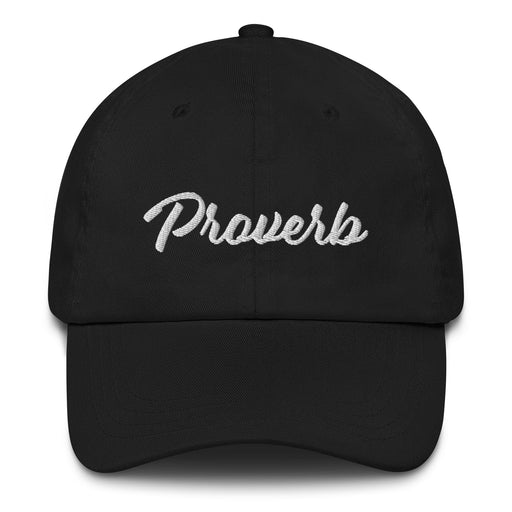 Proverb Embroidered Dad Hat | Proverb, Wisdom, Strength, Knowledge | P5 Mexicada