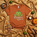 Pumpkin con Limón Spanglish Funny Halloween T-Shirt, Orange Unisex Shirt with Green Jack-o'-Lantern with Limes, Spooky Cute Fall Holiday Tee, Mexican Culture Inspired Graphic Top for Men and Women Mexicada