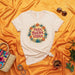 Pura Buena Vibra T-Shirt, Good Vibes Only Tee, Floral Marigold Graphic Shirt, Positive Message Shirt, Boho Style Unisex Latinx Apparel Mexicada