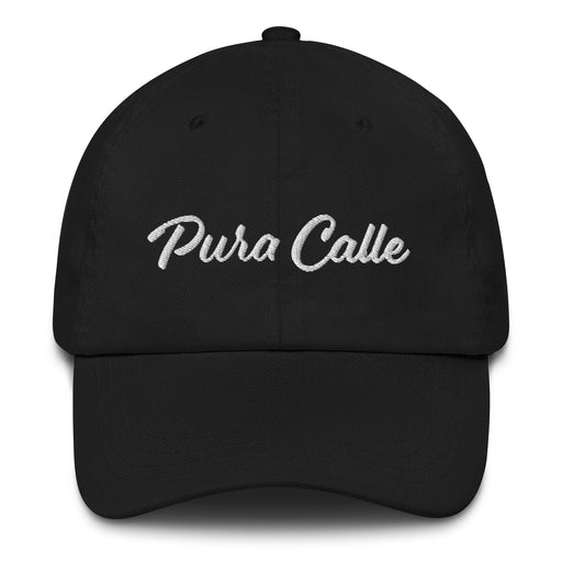 Pura Calle Embroidered Dad Hat | Pure Street, Hustle, Urban Pride, Grit, Latin Power, Determination | P5 Mexicada