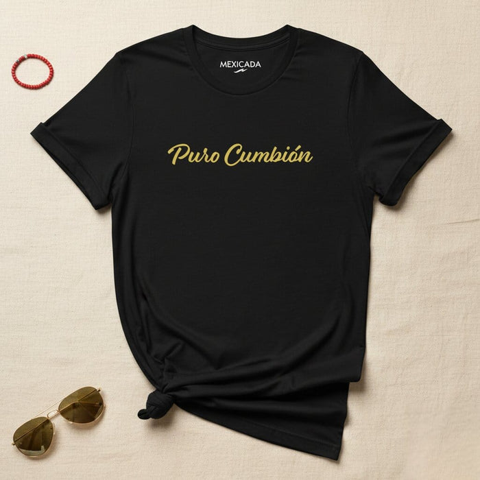 Puro Cumbión Men & Women's T-Shirt | Cumbia, Music, Dance, Party, Latin | P5 Mexicada