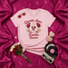 Querido Amor: You + Me + Cumbia Forever T-Shirt, Cumbia Music Lover Tee, Romantic Heart Roses Vinyl Record Design, Latin Music Valentine's Day Gift, Unisex Pink Shirt. Mexicada
