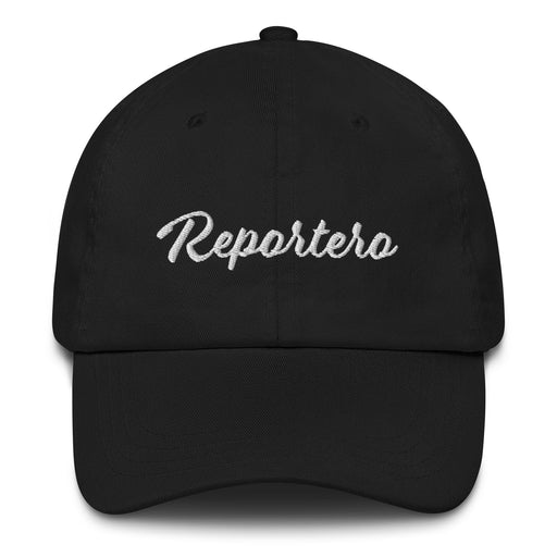 Reportero Embroidered Dad Hat | Reporter, Journalism, News, Media, Press, R5 Mexicada