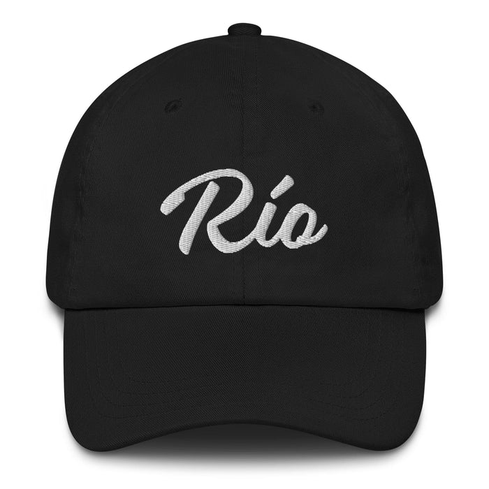 Río Embroidered Dad Hat | River Adventure, Outdoor Fashion, Latin Culture, Casual Cap | R5 Mexicada